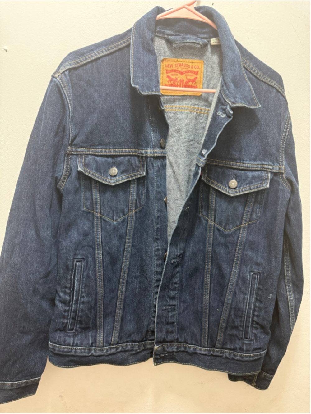 Men's Levi's Blue Denim Jacket M